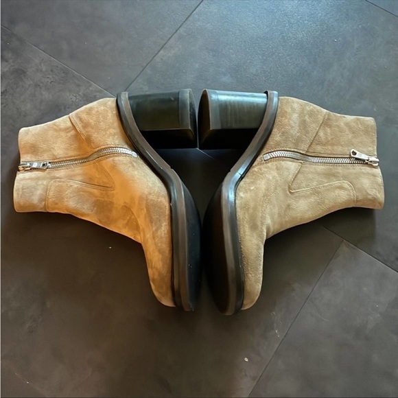Rag & Bone Olive Tan Soren Suede Booties - Picture 3 of 7